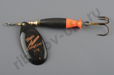 Блесна Mepps Aglia Long Cast №4 (17гр) черный