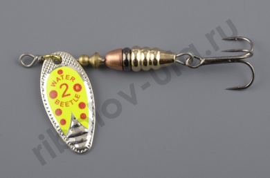 Блесна вращ. Water Beetle Label 4,5гр. WBL21110