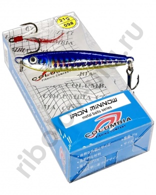Блесна Columbia Iron Minnow 21гр цв. 13