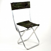 Стул со спинкой большой No name алюминий Стул со спинкой большой No name алюминий