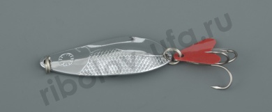 Блесна колеб. Kasatka 18гр. Chrome-001  SF04-36