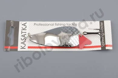 Блесна колеб. Kasatka 19гр. Chrome-001  SF04-45