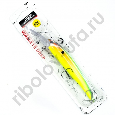 Воблер Columbia Bandit Walleye Deep #25