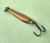 Блесна Нижегородская Маропедка малая 2,5гр цв. золото-глянец