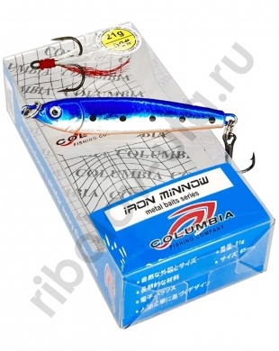 Блесна Columbia Iron Minnow 21гр цв. 14
