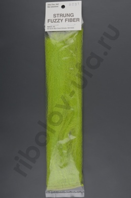 Волокна синтетические Hedron волнистые Strung Fuzzy Fiber CHARTREUSE