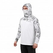 Джерси  Aquatic Дж-08 с капюшоном и баффом р.XL логотип White Camo
