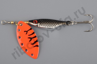 Блесна вращ. Extreme Fishing 9гр # 19-SBlack/FluoOrangeBlack