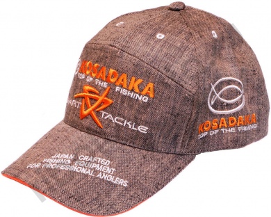 Бейсболка Kosadaka Smart Tackle лен серо-коричневый
