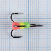 Тройник Dag Master Капля Светофор с кр.Mustad №8UF