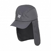 Бейсболка Nisus Glade с защитой шеи и лица, цв. Серый р. XL
