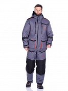 Костюм плавающий Huntsman Siberia Floating цвет Серый/Черный ткань Breathable р. 60-62 рост 188 (РР)