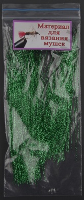 Кристалл Флеш крученый цв. зеленый 