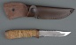 Нож Поплавок хирургич.нерж.сталь, 65х13, пробка (ручная работа)