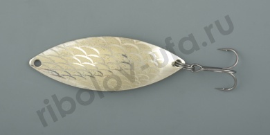 Блесна колеблющаяся Sinkers  Сенеж 20гр. мельхиор рис №01