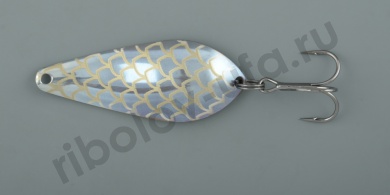 Блесна колеблющаяся Sinkers  Атом 15гр. мельхиор-оксид рис №14