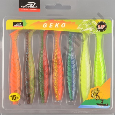 Силиконовая приманка Columbia Geko 3.5in #15