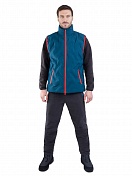 Жилет утепленный Novatex Алдан Grayling синий р. 60-62 рост 182-188