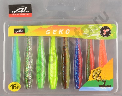 Силиконовая приманка Columbia Geko 3in #16