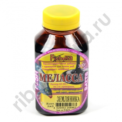Меласса Fish.ka 300г Земляника