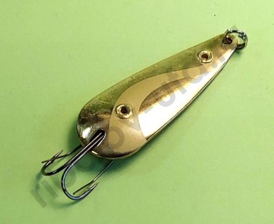 Блесна Нижегородская Сенеж незацепляйка 17гр цв. 02 золото