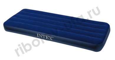 Матрас Intex комфорт синий 76х193х25см