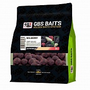 Бойлы GBS вареные прикормочные 20мм 3кг (пакет) Mulberry Шелковица