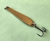 Блесна Нижегородская Шпала 5гр цв. золото-глянец