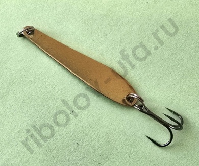 Блесна Нижегородская Шпала 5гр цв. золото-глянец