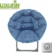 Кресло складное Norfin Svelvik NFL круглое (85*38*74 см, до 120 кг), цв. голубой