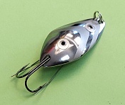 Блесна Нижегородская Карасик незацепляйка 12гр цв. 02 серебро