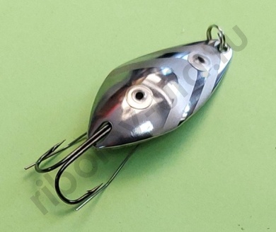 Блесна Нижегородская Карасик незацепляйка 12гр цв. 02 серебро