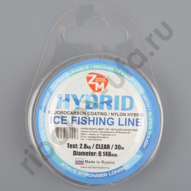 Леска Zander Master Hybrid 30м 0,148