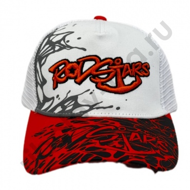 Бейсболка Rod Stars цв. Белый р. М (56)