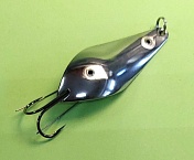 Блесна Нижегородская Атом незацепляйка 17гр цв. 00 серебро