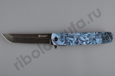 Нож складной туристический Ganzo G626-GS серый самурай