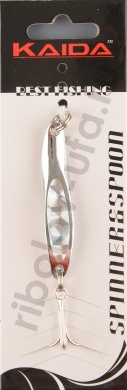 Блесна Kaida Spinner&Spoon 7гр. серебро
