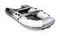 Лодка Ривьера Компакт 3200 НДНД комби светло-серый/графит