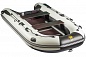 Лодка Ривьера Компакт 3400 СК комби светло-серый/черный