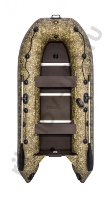 Лодка Ривьера Компакт 3200 СК камуфляж камыш