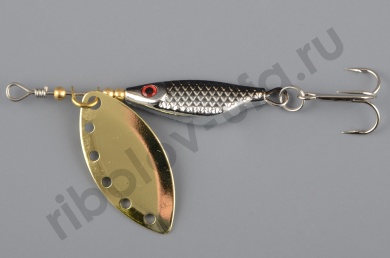 Блесна вращ. Extreme Fishing 12гр # 14-SBlack/G