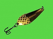 Блесна Люкс Нижегородская Атом-2 12гр цв.01 золото