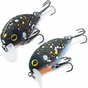 Воблер Kosadaka Hickory SSR 34F плав., 34мм, 3.7г, 0-0.2м, цв. BRB