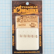 Мормышка вольфрам.Тульская Капля с кембриком 3,0мм никель