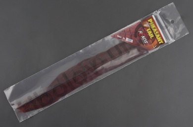 Хвостовое перо фазана Hends Pheasant Tail Red PT-08