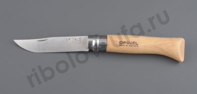 Нож Opinel 8 нержавеющая сталь, бук