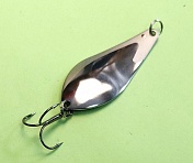 Блесна Люкс Нижегородская Атом-2 16гр цв.04 серебро