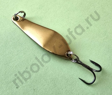 Блесна Нижегородская Кобра 4,5гр цв. золото-глянец