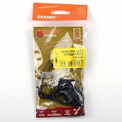 Монтаж карповый Orange #52 Spider Flat Metod Leadcore, для бойла 30гр