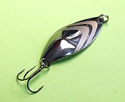 Блесна Люкс Нижегородская Юбилейная 13гр цв.02 серебро